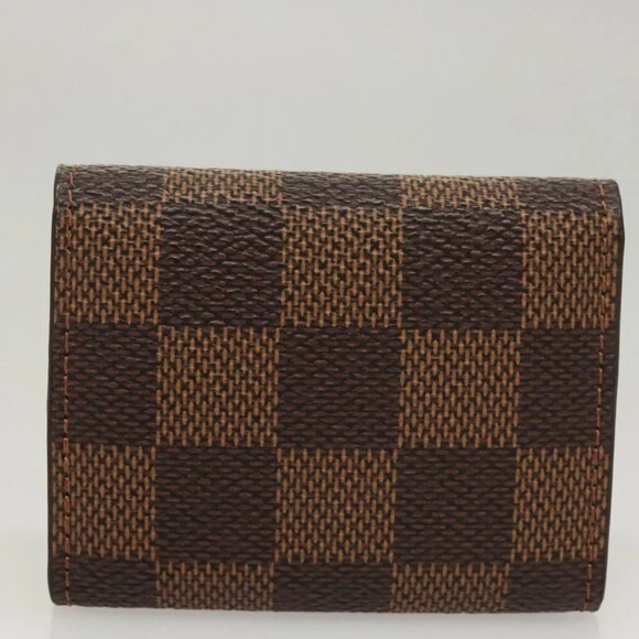 LOUIS VUITTON Damier Ebene Cuffs Cuff Case M64681 LV Auth BA2081V - Picture 3 of 14